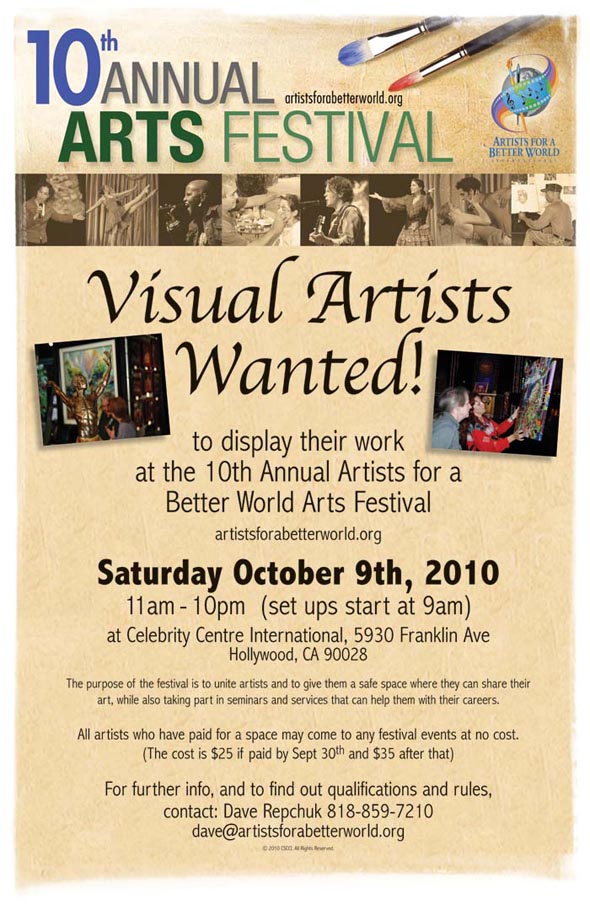 Visual Artists Wanted Visual Artists Wanted